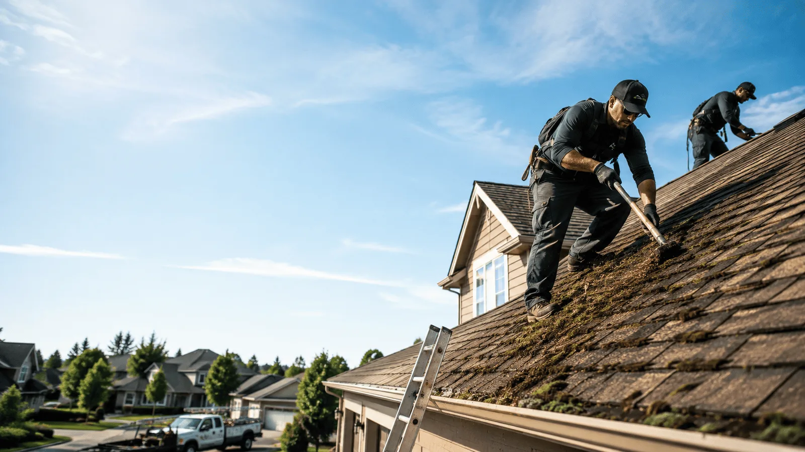 Roof Moss Removal in Egan, LA near me